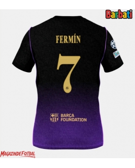 Barcelona Fermin Lopez #7 Tricou Fotbal Replică 2026-27 Barbati Deplasare Barcelona Fermin Lopez #7 Tricou Fotbal Replică 2026-27 Barbati Deplasare